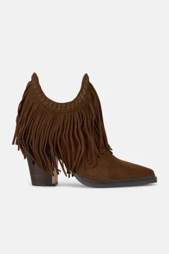 Botín flecos largos