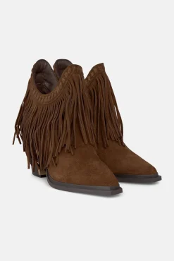 Botín flecos largos