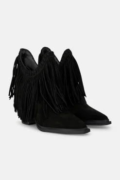 Botín flecos largos