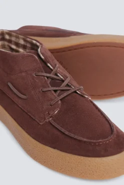 Botín naútico piel