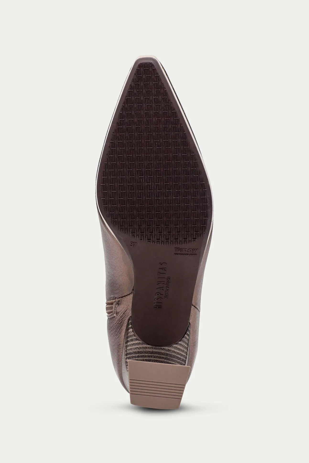 Botín punta fina metalizado ATLANTA