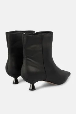 Botín tacón metalizado