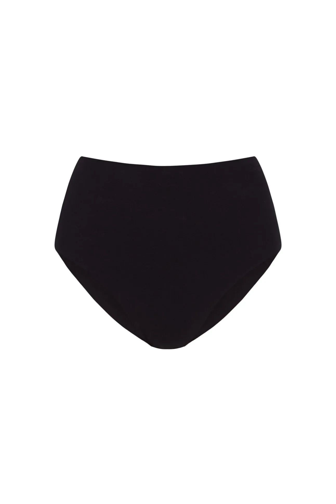 Braga alta algodón negro