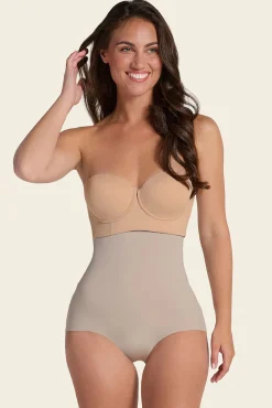 Braga faja de tiro alto con control moderado en abdomen y espalda