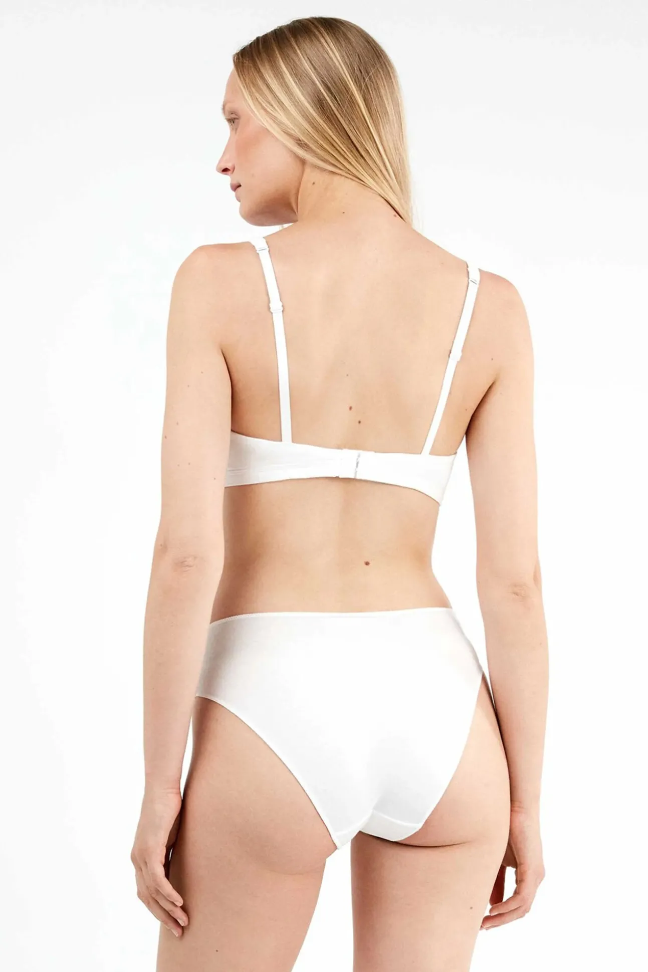 Braga midi con galón de encaje y camales