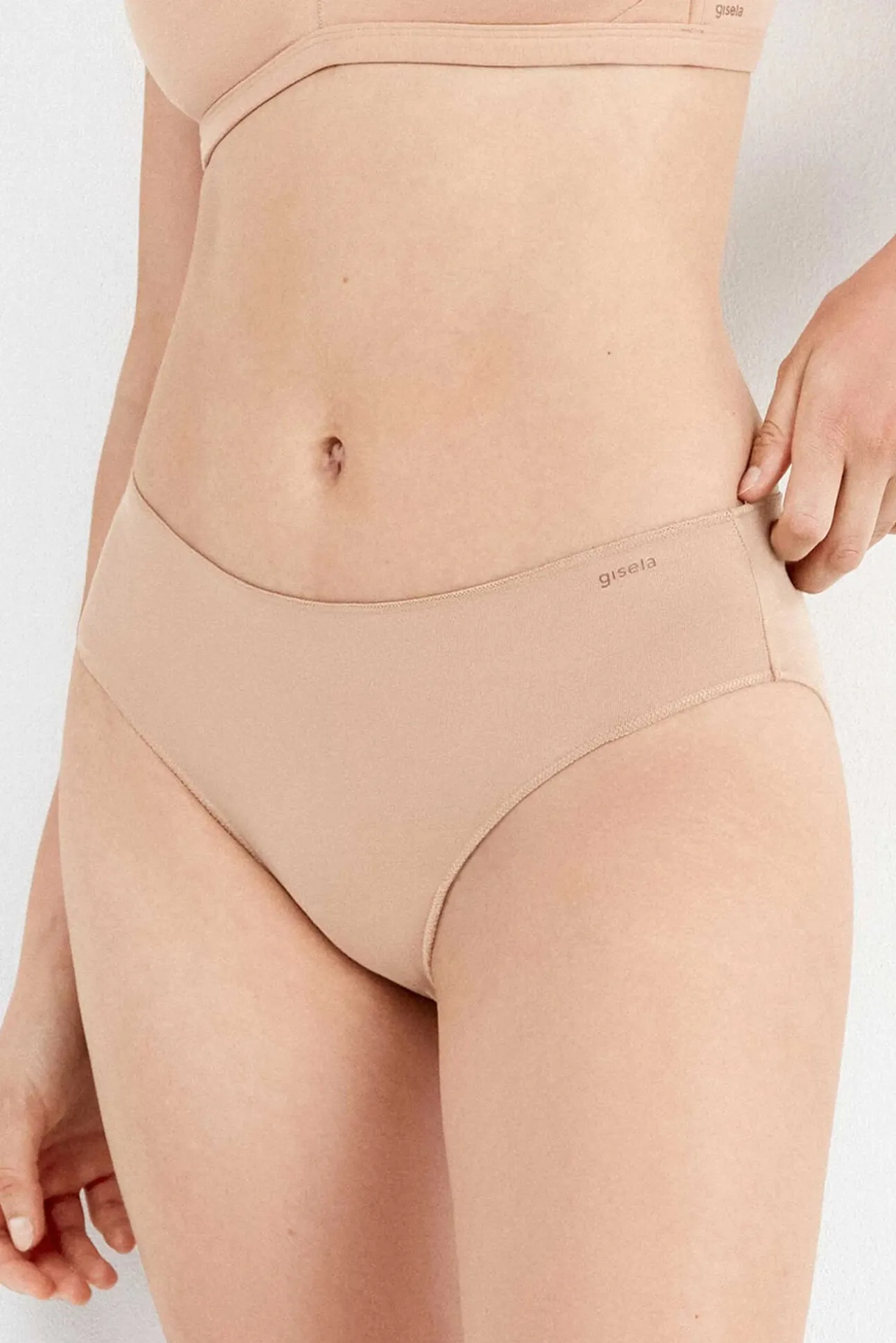 Braga midi con galón de encaje y camales