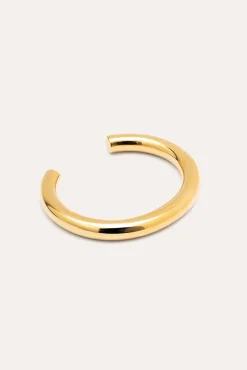 Brazalete Allegra Acero Baño Oro