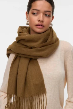 Bufanda desflecada tejido suave