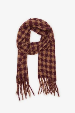 Bufanda gruesa cuadros