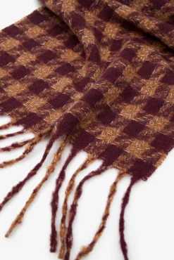 Bufanda gruesa cuadros