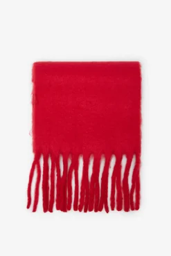 Bufanda gruesa flecos