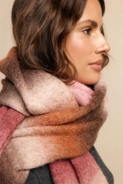 Bufanda gruesa rayas