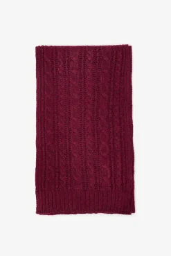 Bufanda punto estructura ochos