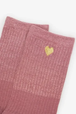 Calcetin largo lurex