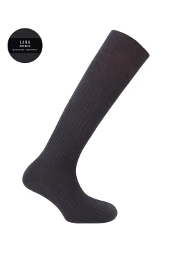 Calcetines altos de lana