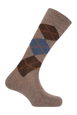 Calcetines cortos Cachemira-lana de Rombos