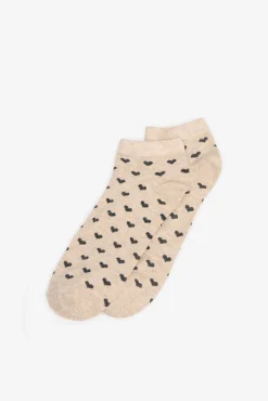 Calcetines cortos corazones