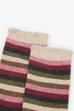 Calcetines rayas multicolor