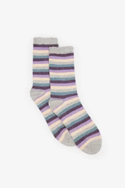 Calcetines rayas multicolor