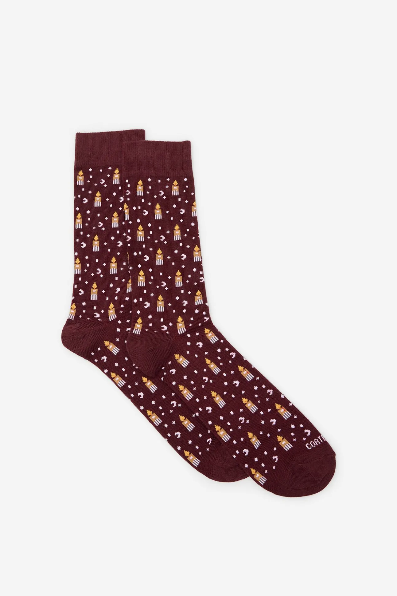 Calcetín dibujo regalo