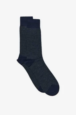 Calcetín lana dibujo