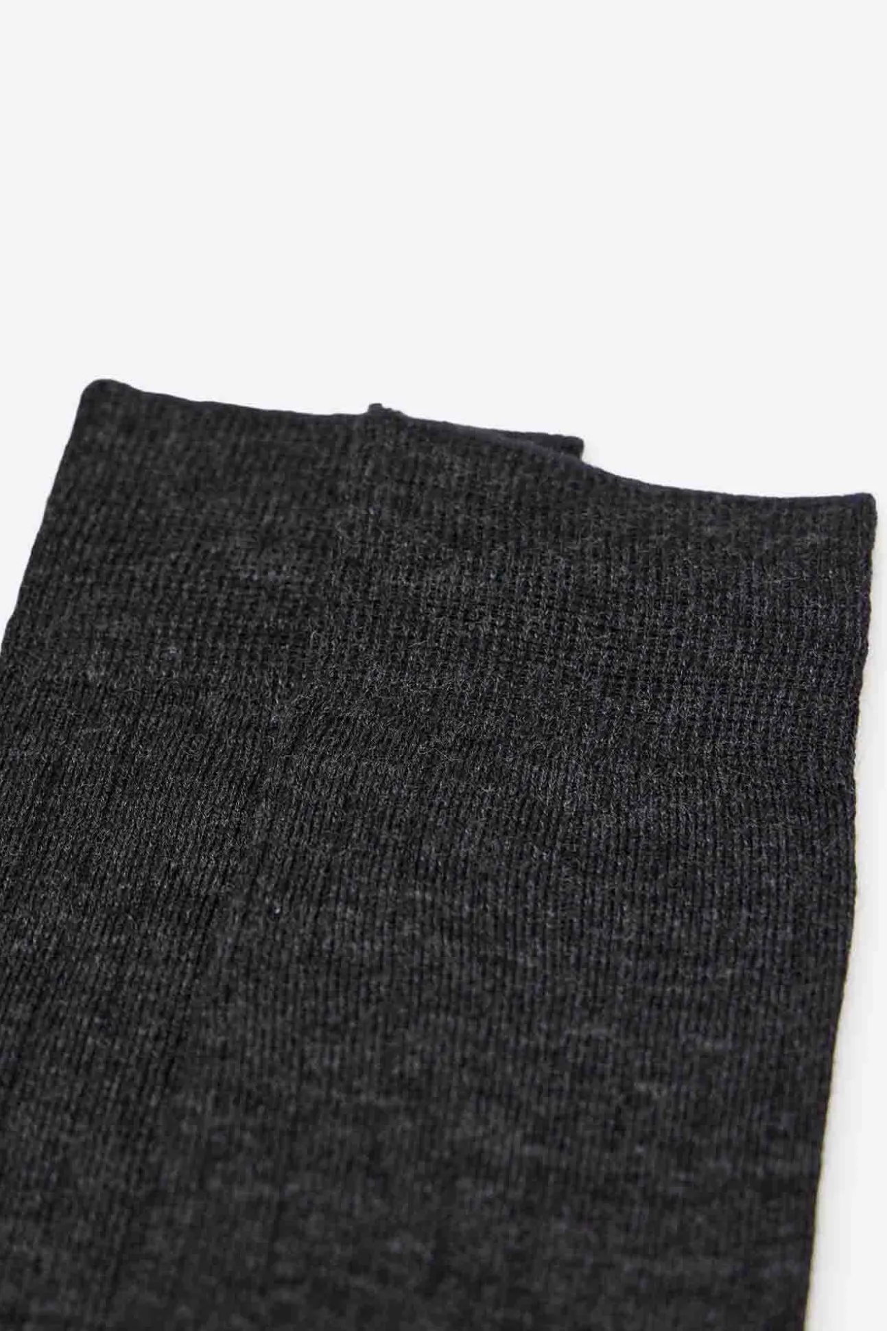 Calcetín lana liso