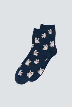 Calcetín largo liebres