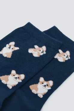 Calcetín largo liebres