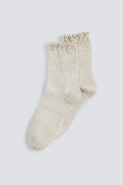 Calcetín largo lurex