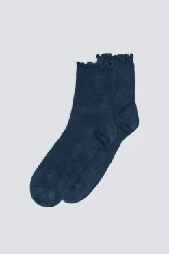 Calcetín largo lurex