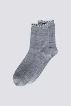 Calcetín largo lurex