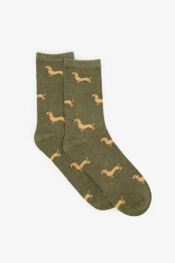 Calcetín largo teckel