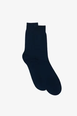 Calcetín liso vestir