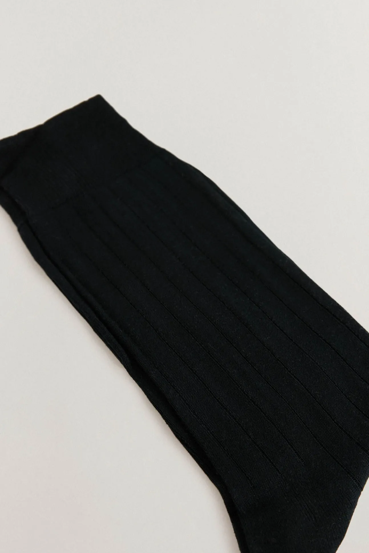 Calcetín liso vestir