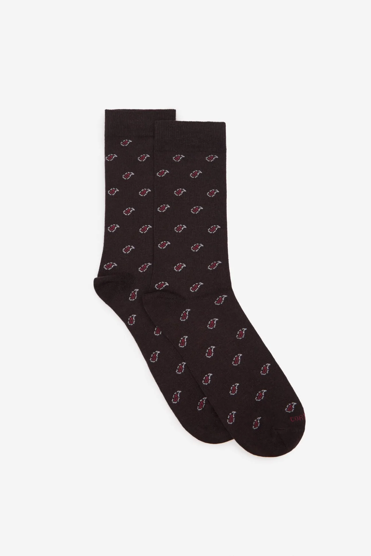 Calcetín microdibujo