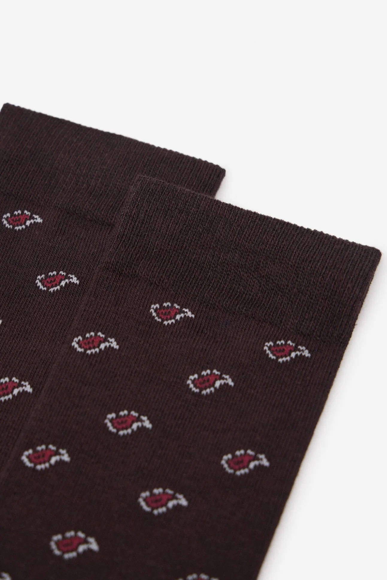 Calcetín microdibujo