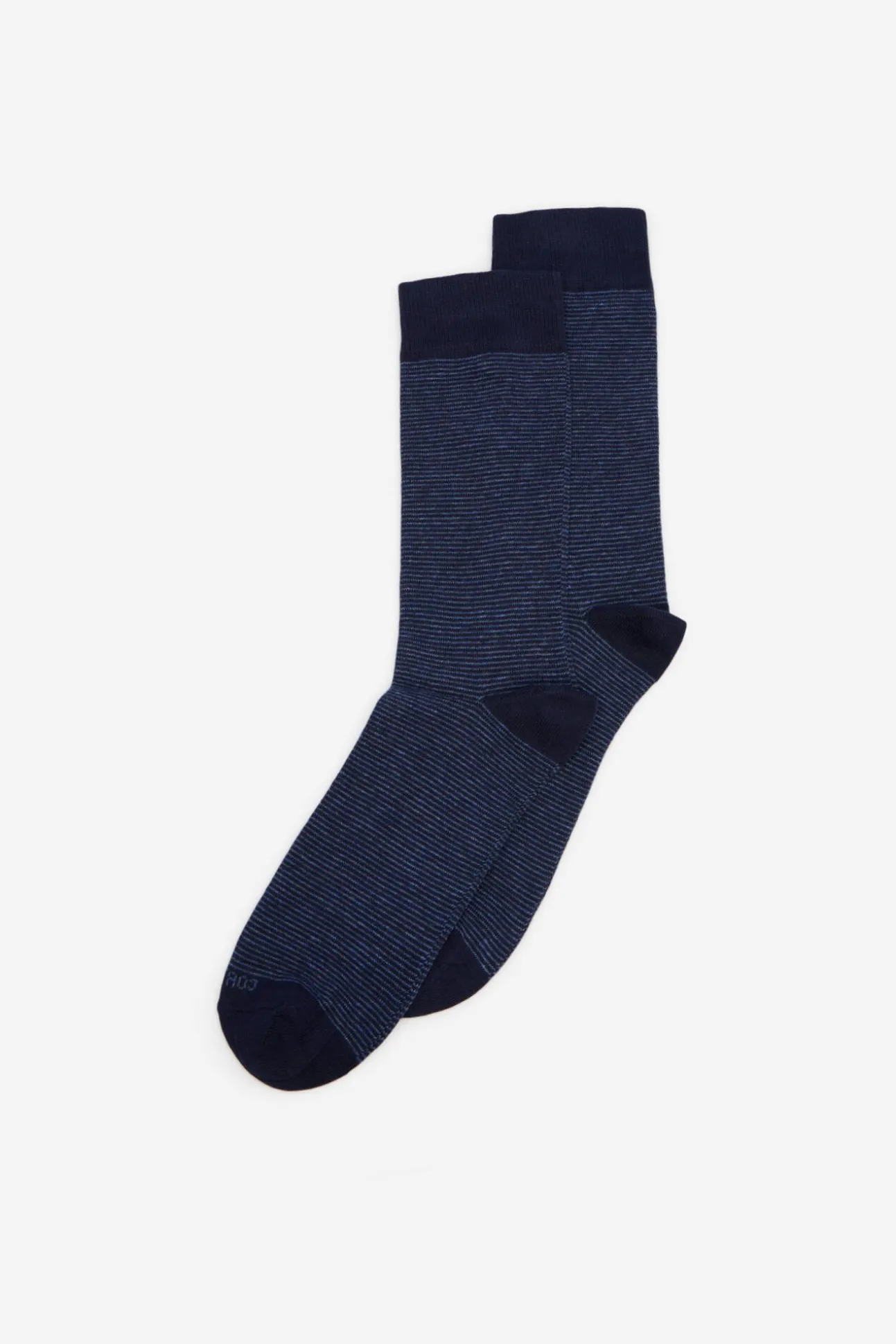 Calcetín microrayas