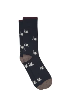 Calcetín Regular Algodón Caballero