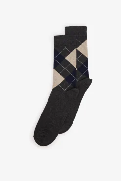 Calcetín rombos