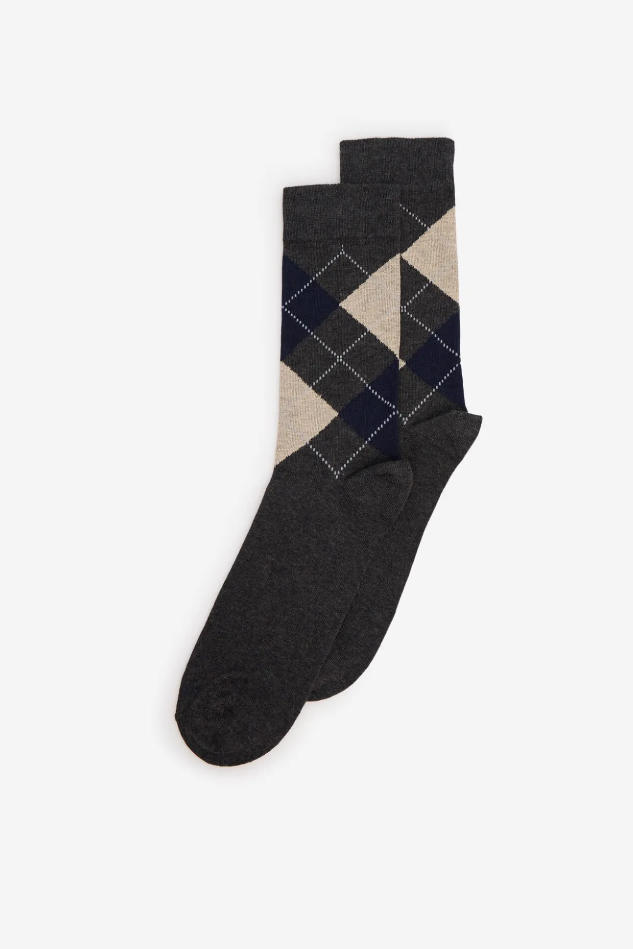 Calcetín rombos
