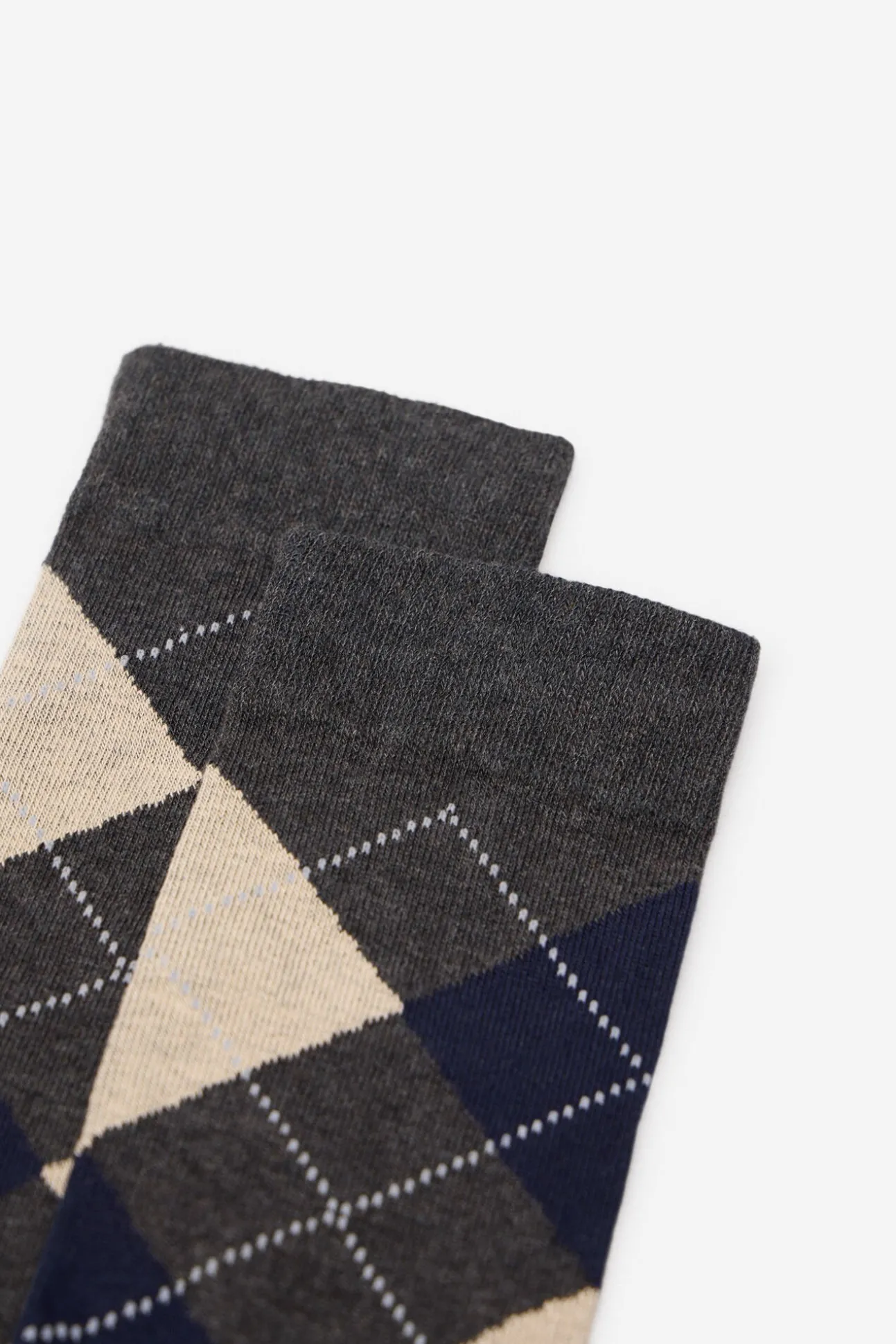 Calcetín rombos