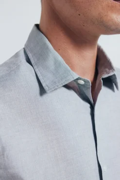 Camisa algodón fil a fil