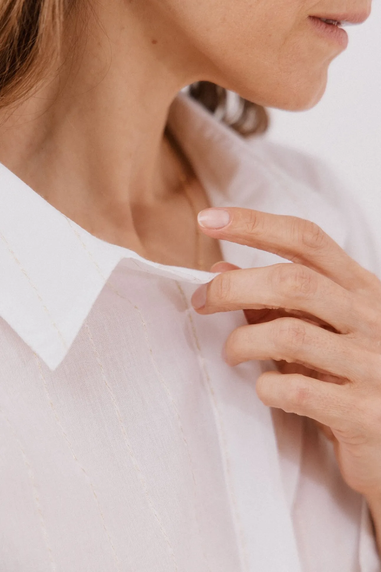 Camisa algodón rayas