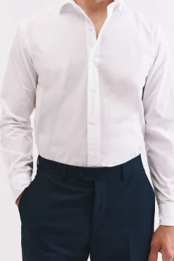 Camisa blanca algodón