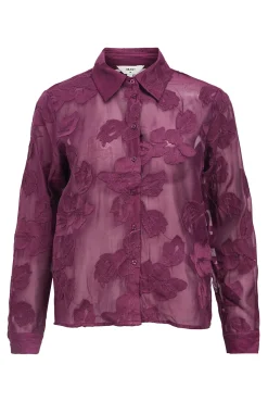 Camisa bordada flores