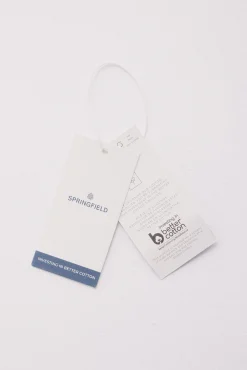 Camisa cotton slub rayas