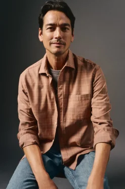 Camisa cuadro sobretintado