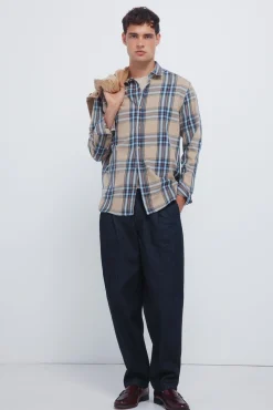 Camisa cuadro tartán