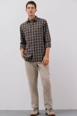 Camisa cuadros Tencel