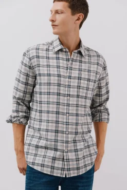Camisa cuadros Tencel